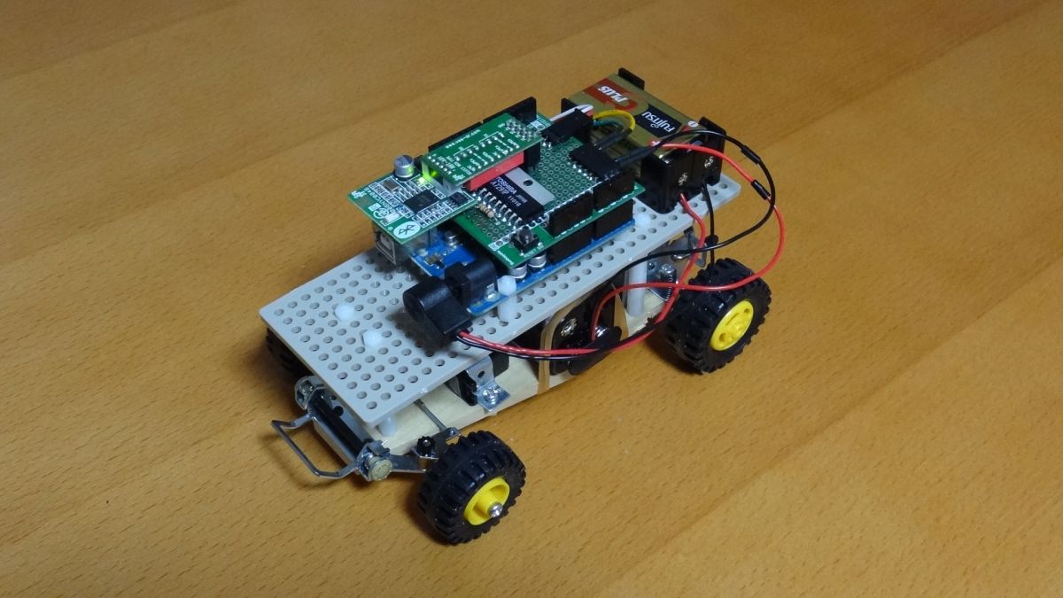 Rcカー を作る バギー工作基本セット Arduino Bluetooth Androidスマートフォン